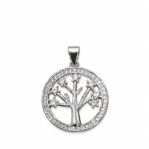 Medalla calada con arbol de la vida Medalla calada con arbol de la vida