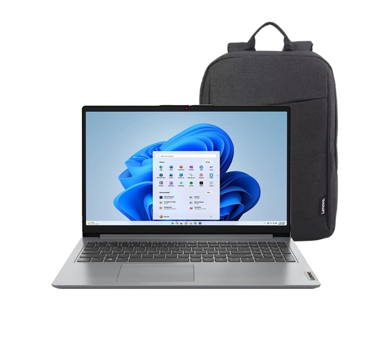 Notebook Lenovo Ideapad 1 15AMN7 Ryzen 3 7320U 256GB 8GB 