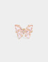 Anillos Medianos y Grandes Con Mariposas Anillo De Mariposa - Dorado Champagne