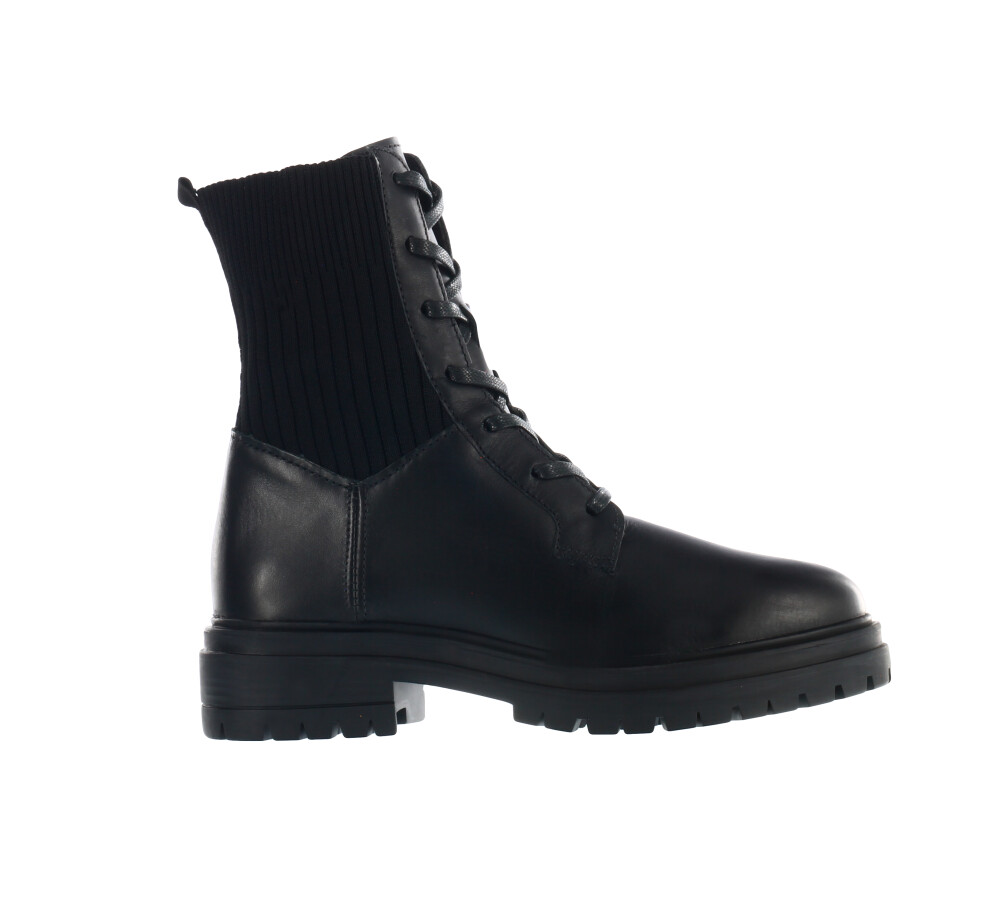 Bota Acordonada Preto