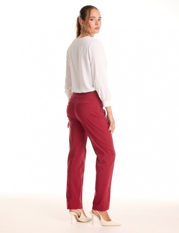 Pantalon Modelador ROJO