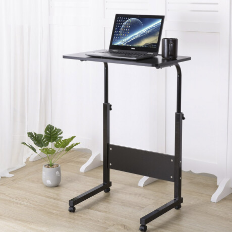 Mesa de PC Antideslizante con Altura regulable Negra Mesa de PC Antideslizante con Altura regulable Negra