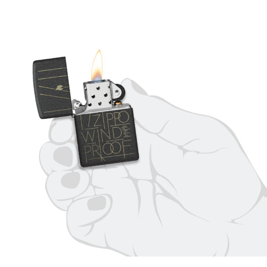 Encendedor ZIPPO 46172 C/Diseño Negro 0