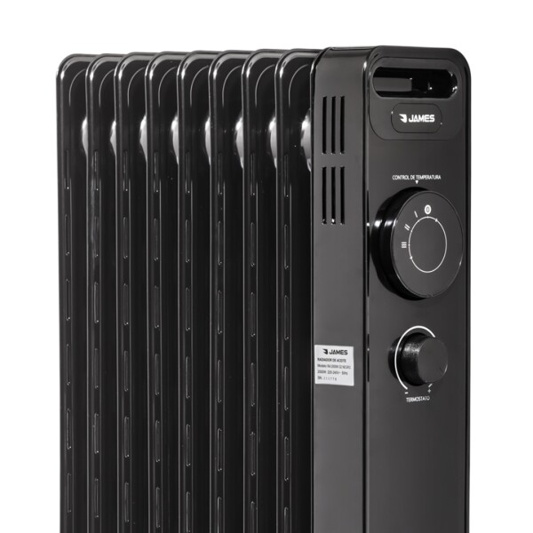 Radiador Aceite James Ra 2000w NEGRO