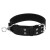 Collar Hebilla Nylon Perros Raza Grande 65 cm Ajustable Variante Color Negro
