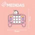Joystick Consola Interactiva 15 Botones Con Luces Y Sonido UNICORNIO ROSA