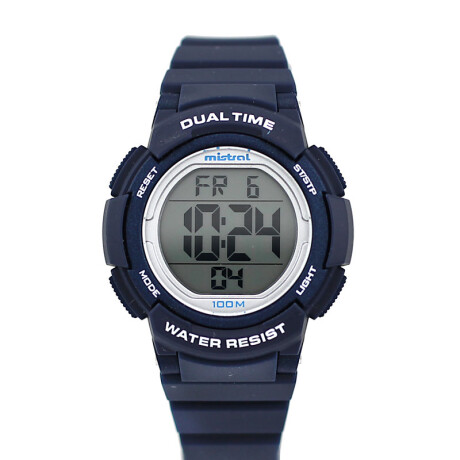 Reloj Mistral Deportivo Silicona Azul 0