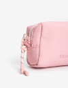 Monederos Nylon Monedero De Material Reciclado Con Cierre De Cremallera - Rosa Chicle
