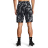 UA Tech Printed Short-BRN BLK-003