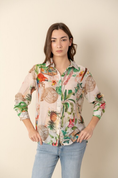 Camisa Julliet Beige