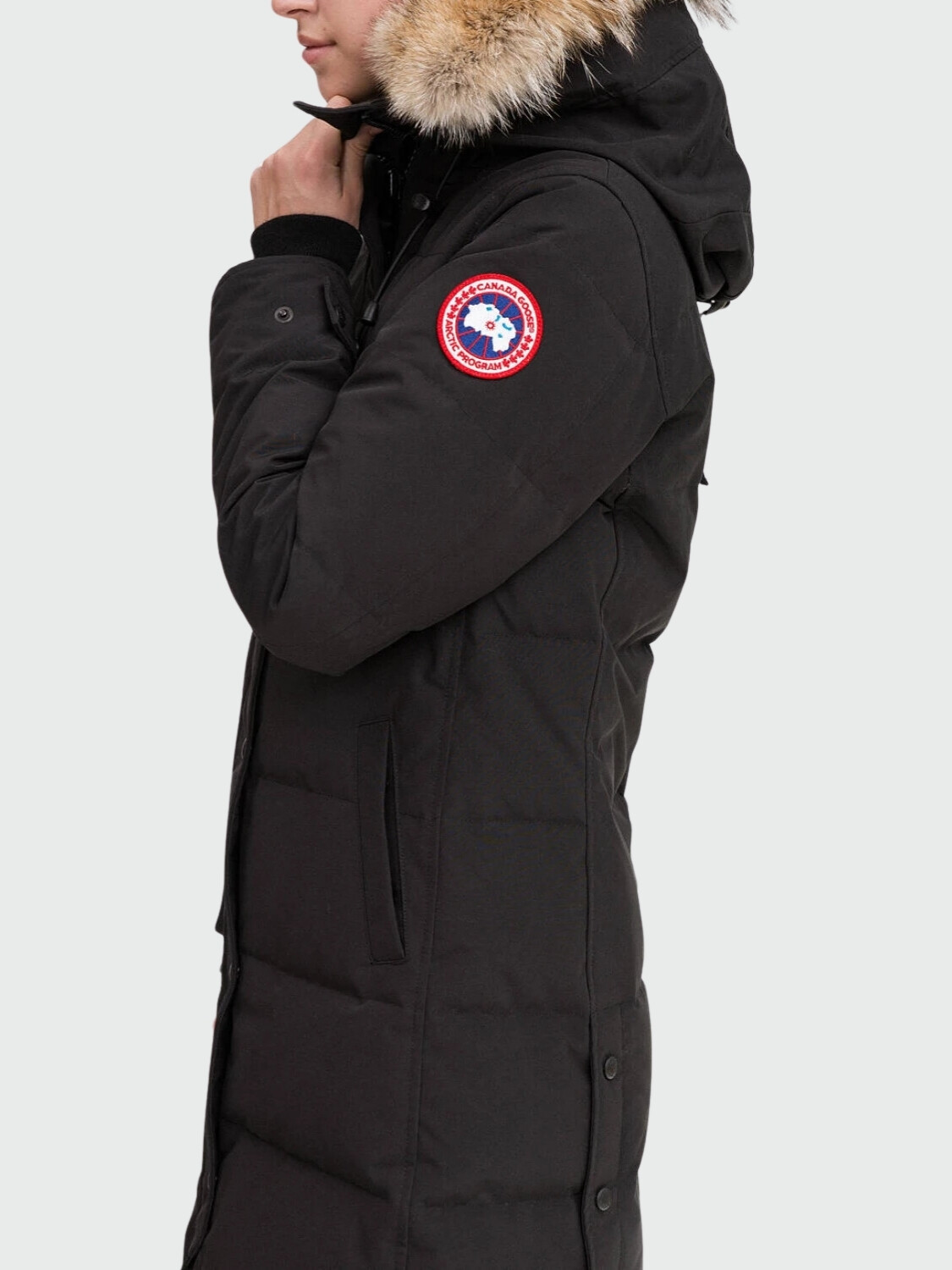 Canada Goose -Chaqueta con capucha, Shelburne Parka Negro
