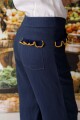 PRE VENTA PANTALON HIGA Azul