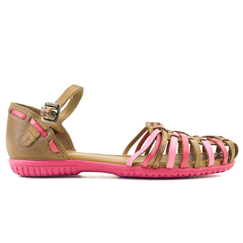 Sandalias Country Tiras de Mujer - 31401 Ambar-mix