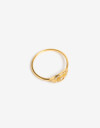 Anillos Chicos Strass Anillo Plata 925 - Dorado
