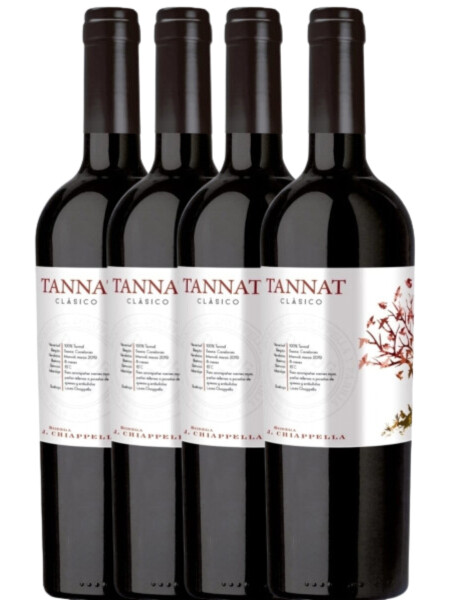 Pack 4x3 Tannat clasico J. Chiappella Pack 4x3 Tannat clasico J. Chiappella