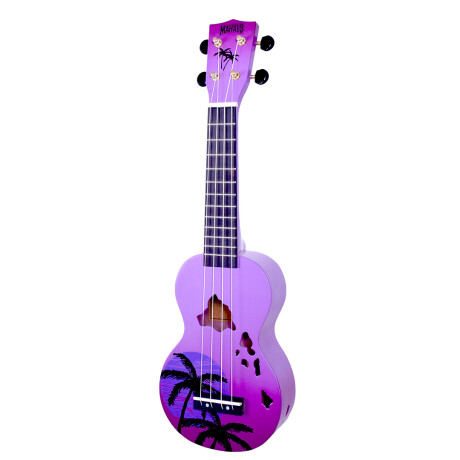 Ukelele Soprano Mahalo Md1 Diseño Hawaii Violeta Con Funda Ukelele Soprano Mahalo Md1 Diseño Hawaii Violeta Con Funda
