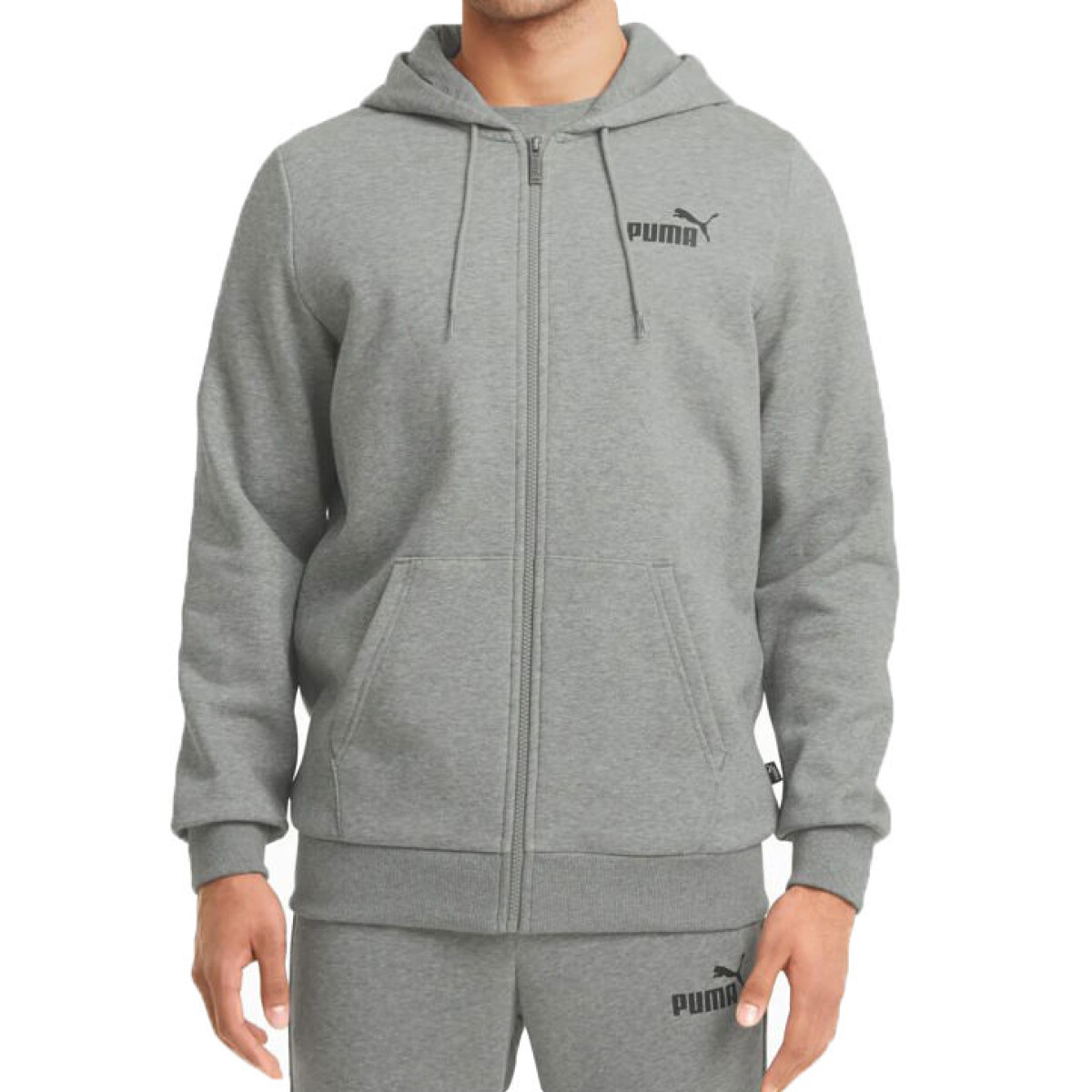 Canguro de Hombre Puma c/Cierre Small - Gris 