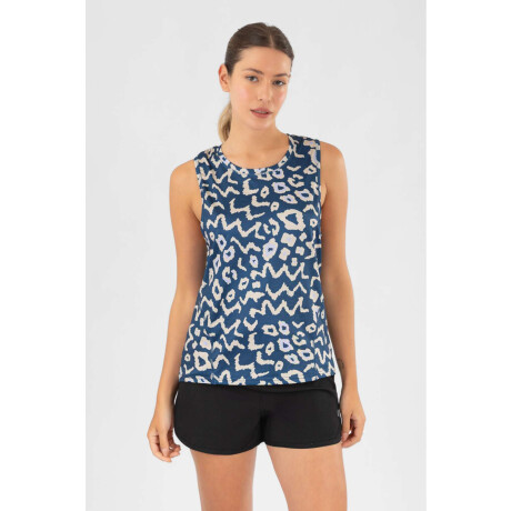 Mesh shirt Azul piedra