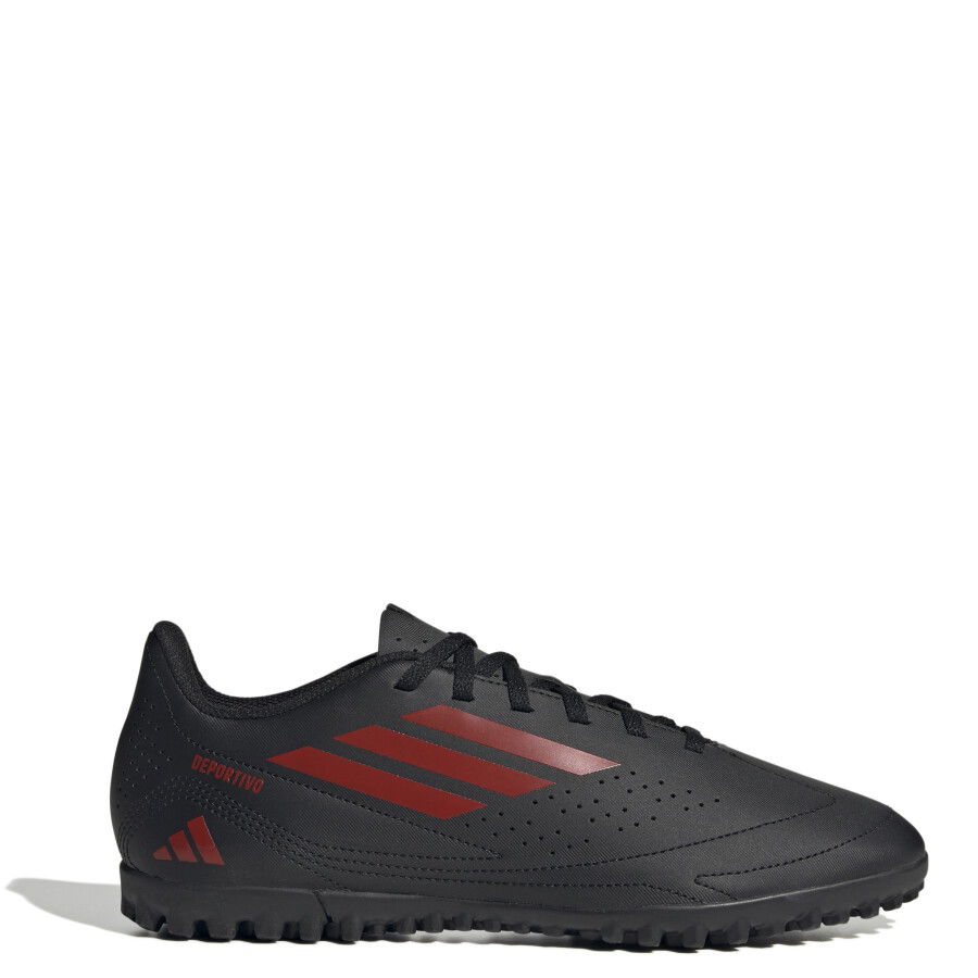 Championes de Hombre Adidas Fútbol 5 III TF Negro - Rojo