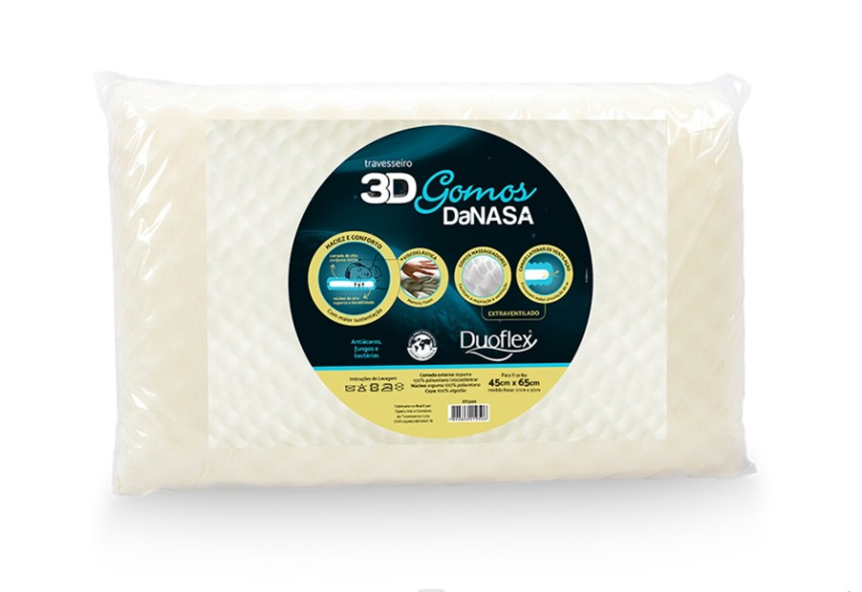 Almohada 3D GOMOS DANASA Duoflex 