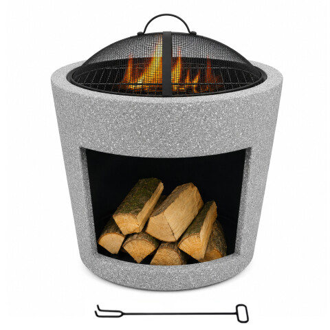 Brasero Fogón Fire King Dw638 BRASERO FIRE KING REDONDO DW638