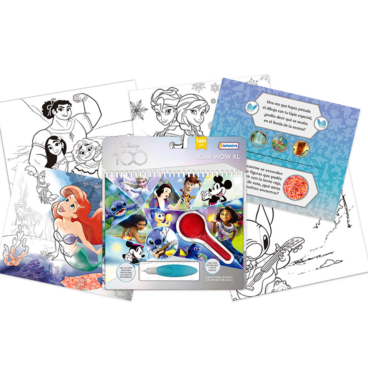 Libro para Colorear con Agua Xl Wow Disney - 001 