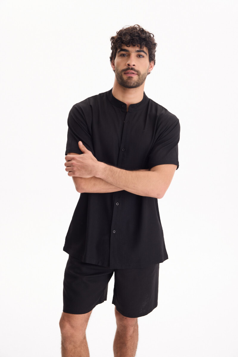 Camisa Miami Negro
