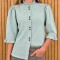 Camisa Carlita Volados Verde Menta