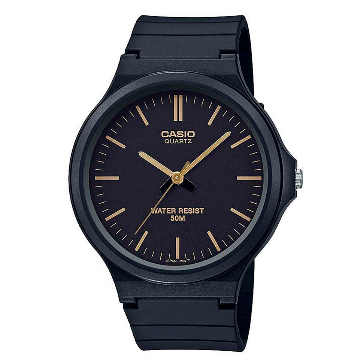 Reloj CASIO MW240-1E2VDF en Resina Negro Esfera 43mm 