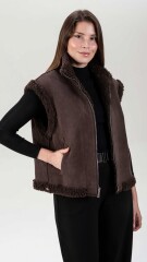 Chaleco Reversible Marena Marron