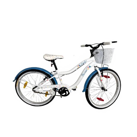 Bicicleta Baccio Mystic rodado 24 Blanco