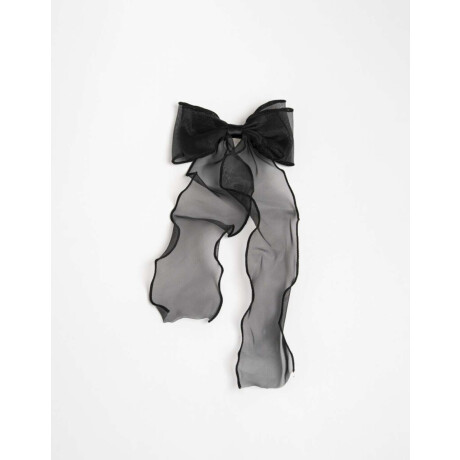 Hebillas Francesas Moño Negro