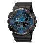 Reloj CASIO G-SHOCK GA100-1A2DR Resina Negro Esfera 52mm 0