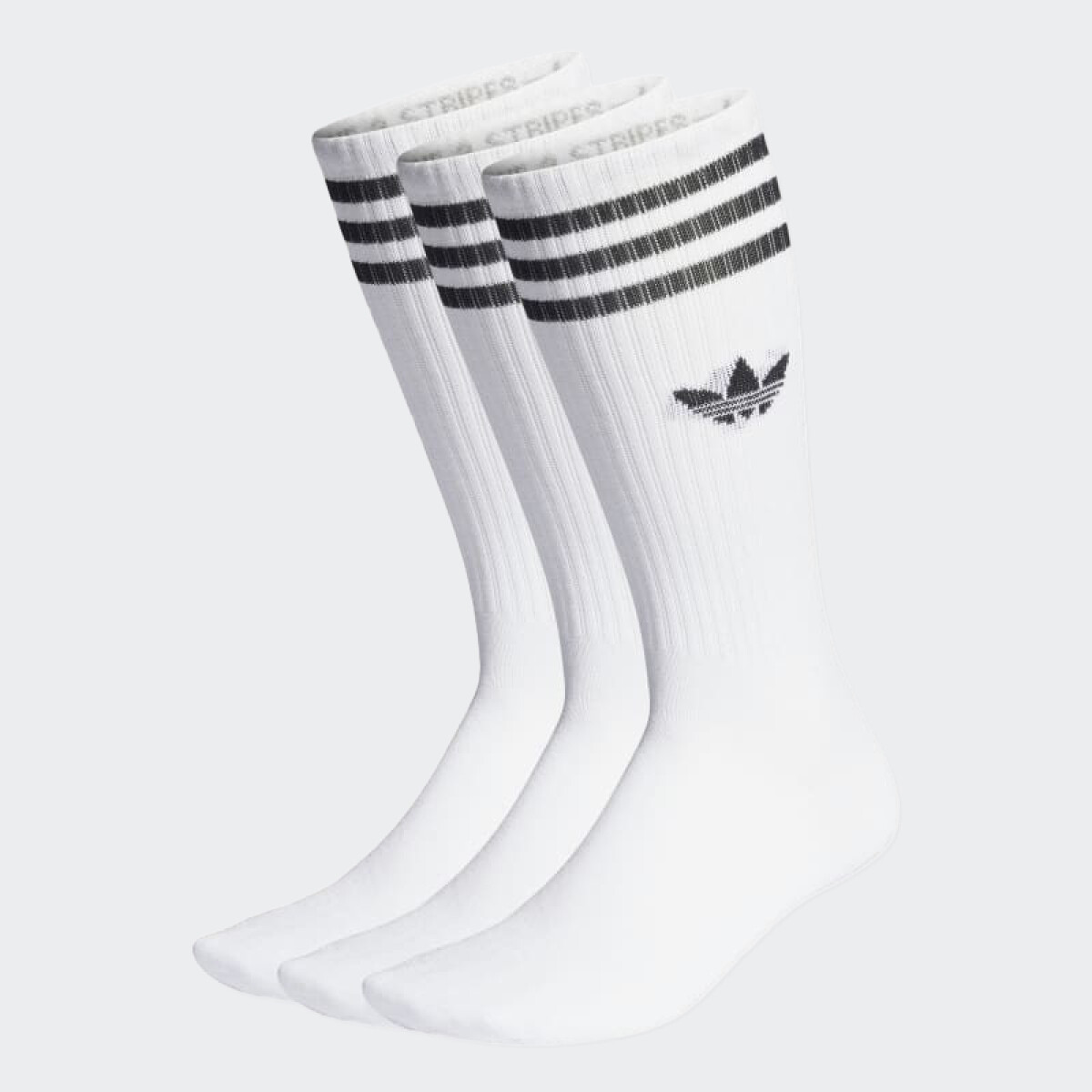 Medias Adidas Solid - Blanco 