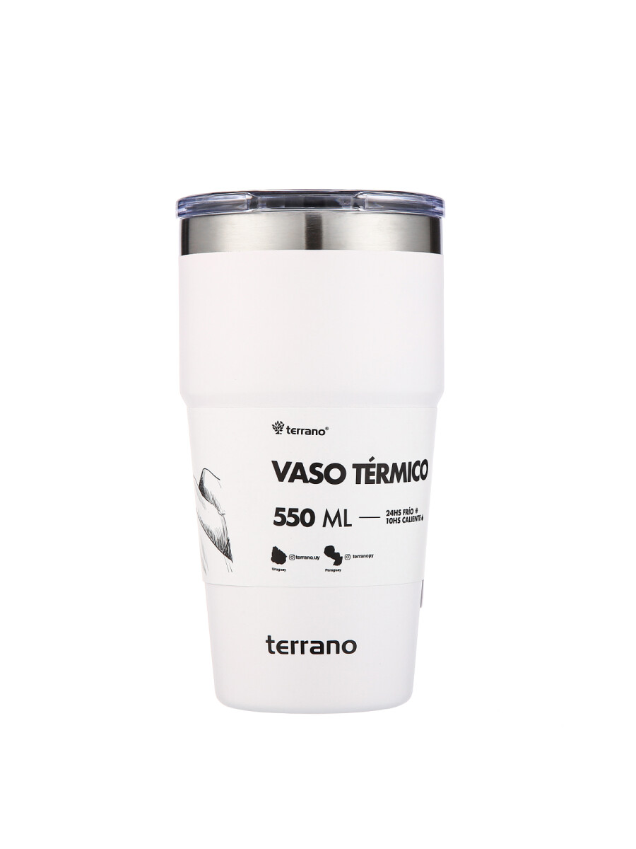 Vaso Térmico No Drops - Blanco 