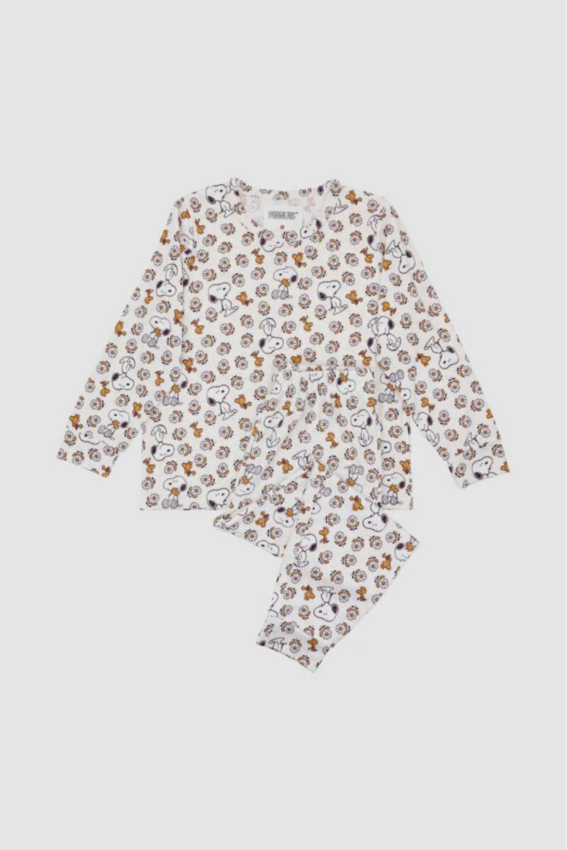 Pijama sn kindness kids - Marfil 