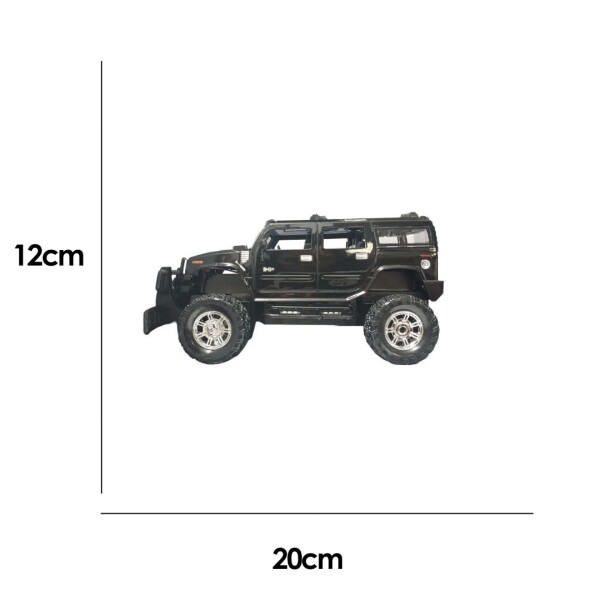 Auto a remoto Hummer H2 negro