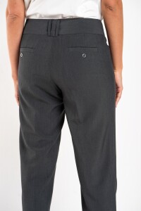Pantalón Bengalina P.fina Línea Ej Gris Melange