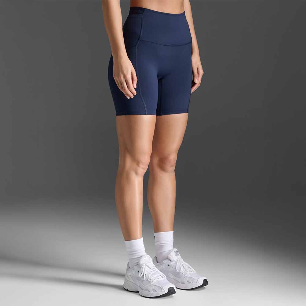Bikers Form Stash Hi-Rise Bike Shorts Mujer Midnight/midnight
