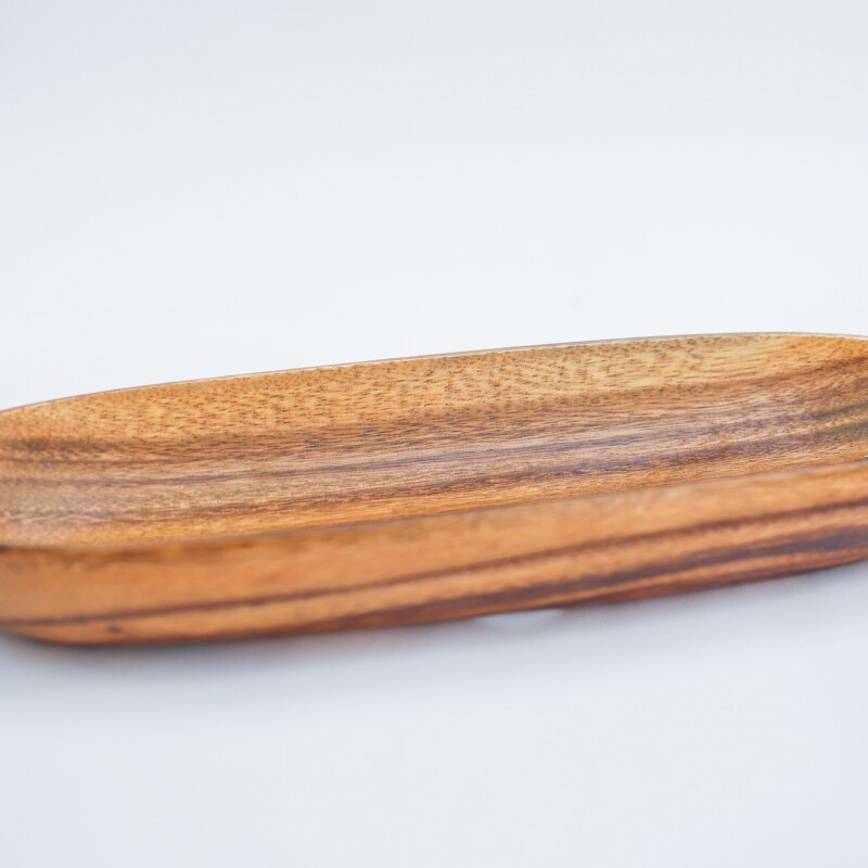 Bandeja Oval en Madera Acacia 40X13CM Bandeja Oval en Madera Acacia 40X13CM