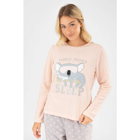 Pijama polar koala Rosado