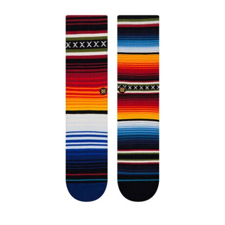 Medias Stance Curren St Crew Rojo