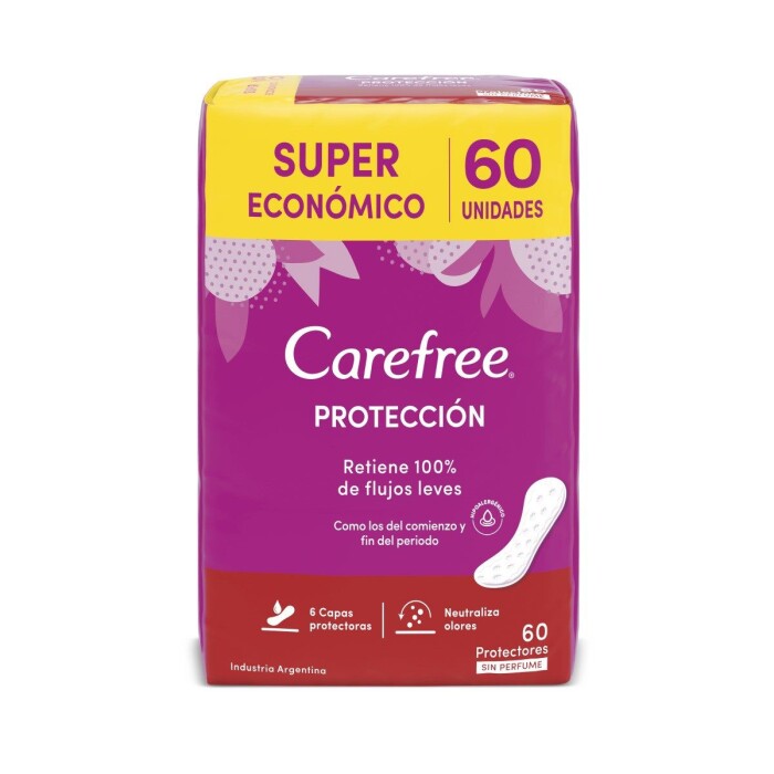 CAREFREE PROTECCION ORIGINAL S/ PERFUME única