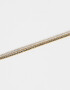 Pulseras Flexibles Premium Silver Pulsera Flexible Bañada En Oro - Dorado
