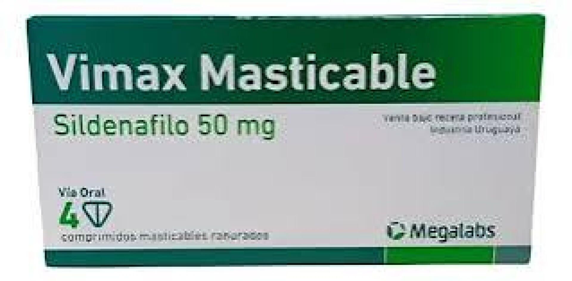 Vimax Masticable 50mg X4 ¿ Potenciador Sexual Tableta - Vimax Masticable 50mg X4 