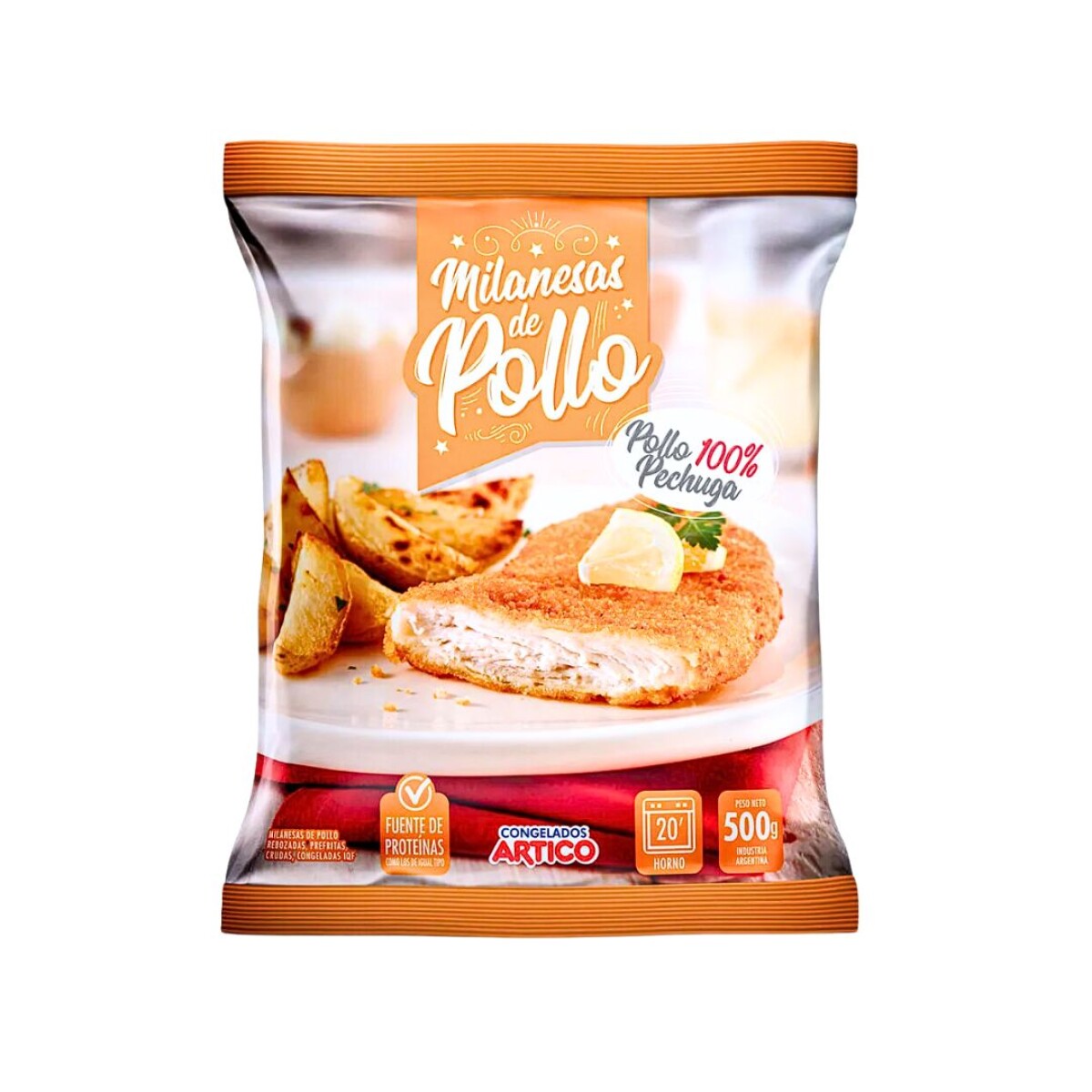 Milanesas de Pollo Ártico - 500 g 