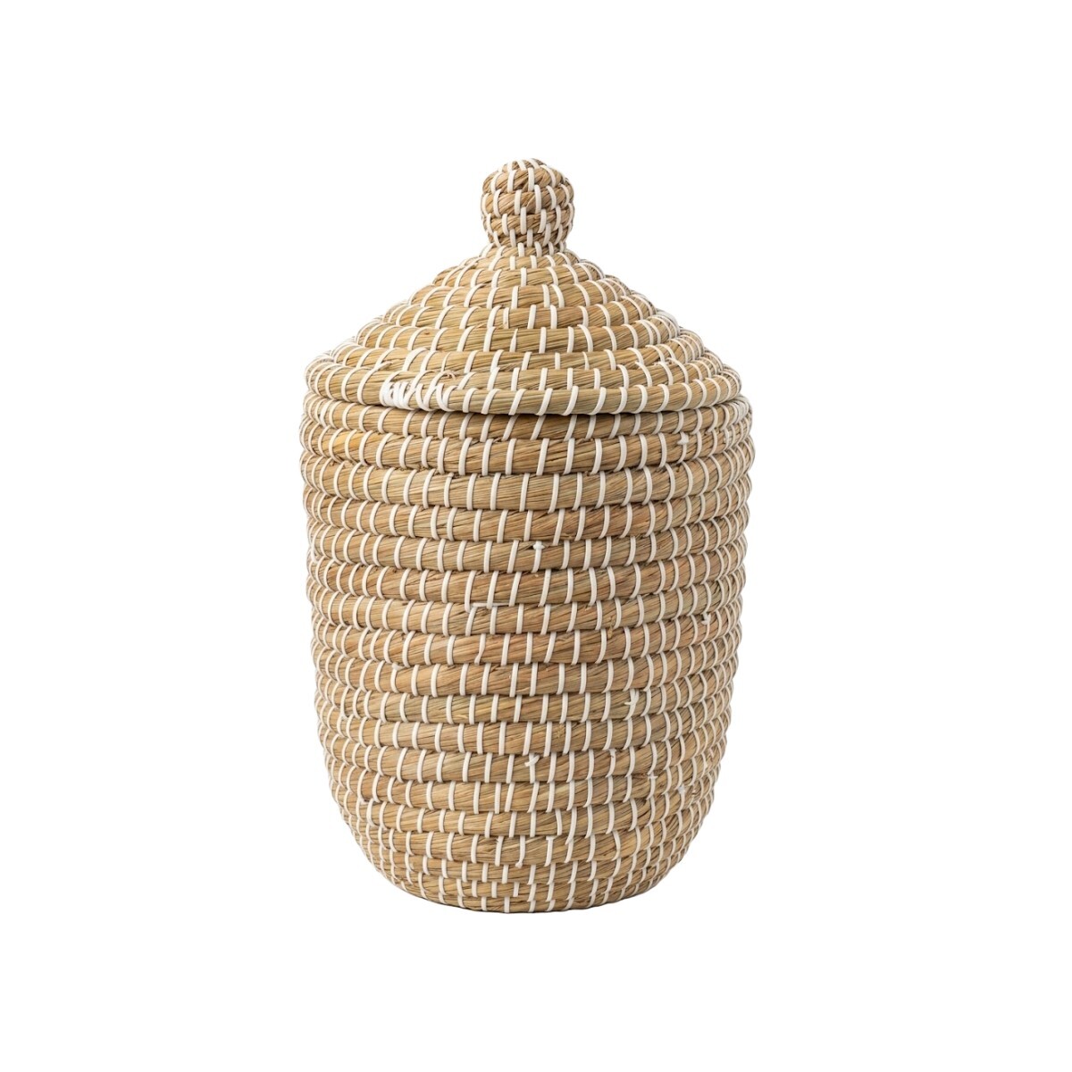 CESTA MIMBRE C/TAPA MED 