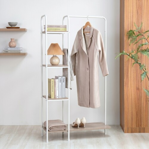 Perchero 4 estantes - House Blanco