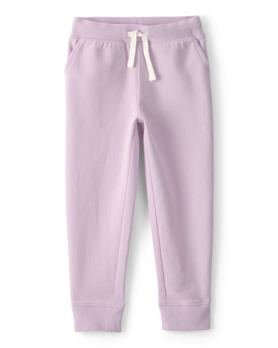 Pantalón deportivo de algodón, rosado 