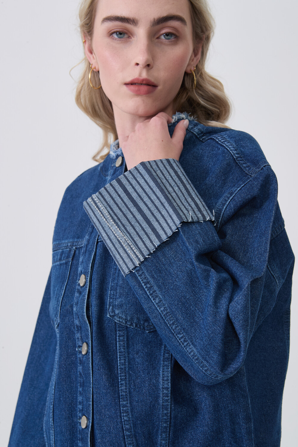 Campera Yanel Azul Medio